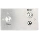 SPE0634000 Qunatec buton de apel din inox cu cheie de resetare